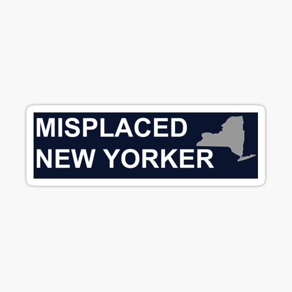 Artikel-Vorschau von Verlegter New Yorker, designt und verkauft von GumptionLLC.