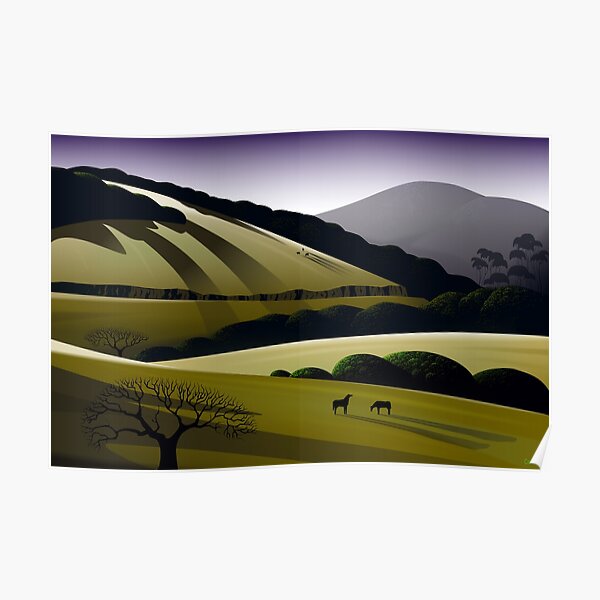 Napa Hills Poster
