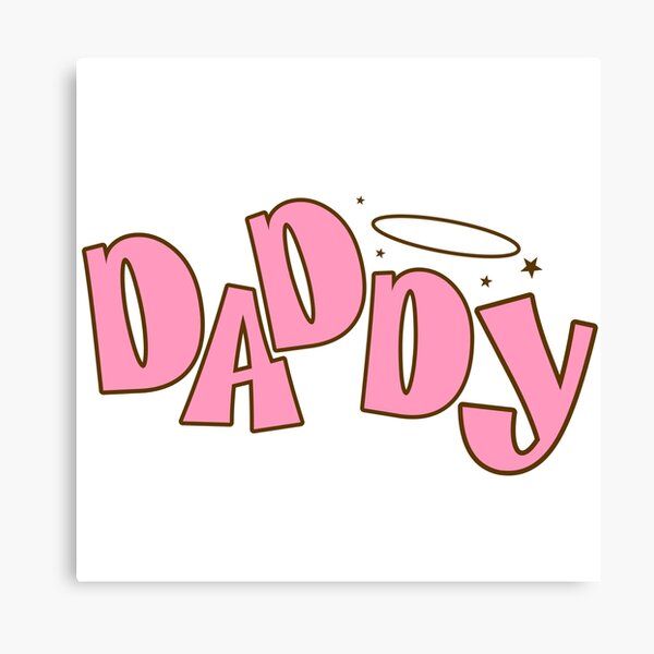 Item preview, Daddy - Angel Sticker designed and sold by Thestickerdawg.