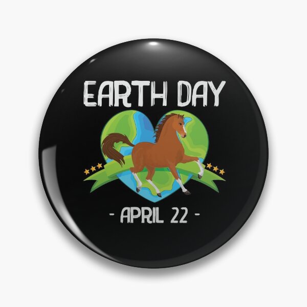 Item preview, Horse Pony Animal Lovers Earth Day 50th Anniversary Rider's designed and sold by Dressed For  Duty.