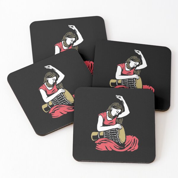 Item preview, Woman playing percussion designed and sold by tambustore.