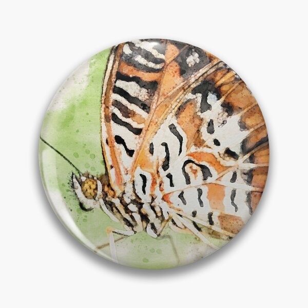 Artikelvorschau, Orange schmetterling | Tier-Aquarell-Illustration entworfen und verkauft von DragonflyDes.