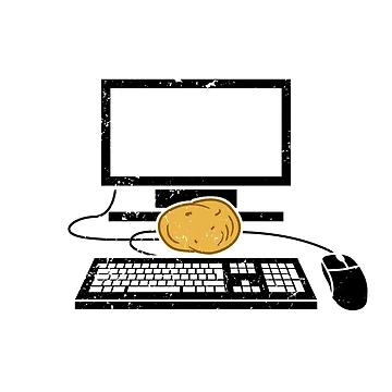 Artwork thumbnail, Tater PC - Inverted by CCCDesign