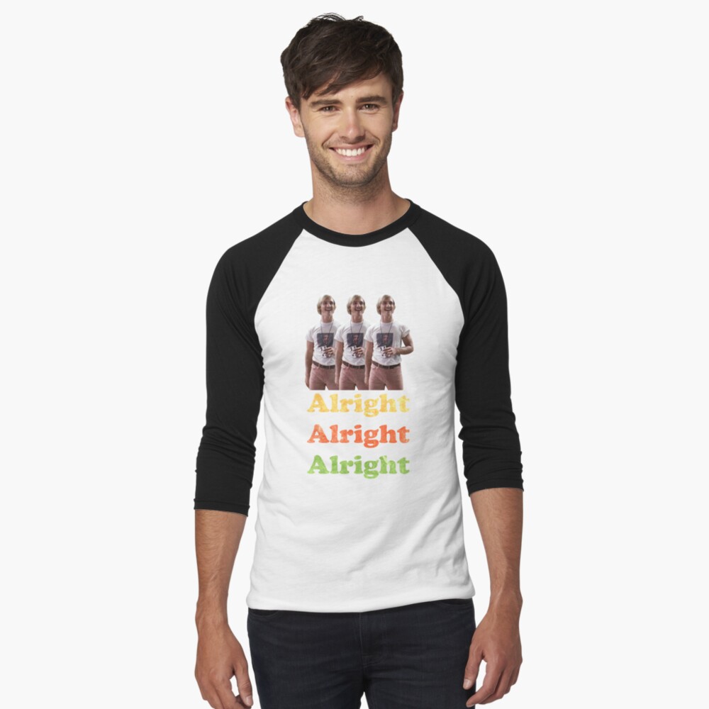 alright alright alright t shirt dazed and confused