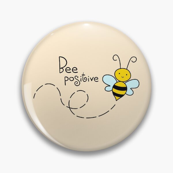 Item preview, Bee positive designed and sold by OkihanaShop.