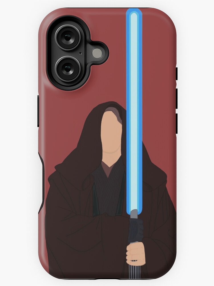 Imagen 1 de 4, Funda de iPhone con la obra Anakin Holding Lightsaber, diseñada y vendida por anakinadidas.