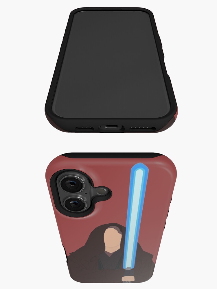 Imagen 3 de 4, Funda de iPhone con la obra Anakin Holding Lightsaber, diseñada y vendida por anakinadidas.