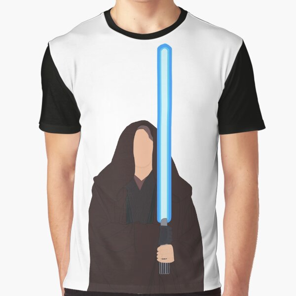 Vista previa del artículo con la obra «Anakin Holding Lightsaber», diseñado y vendido por anakinadidas.
