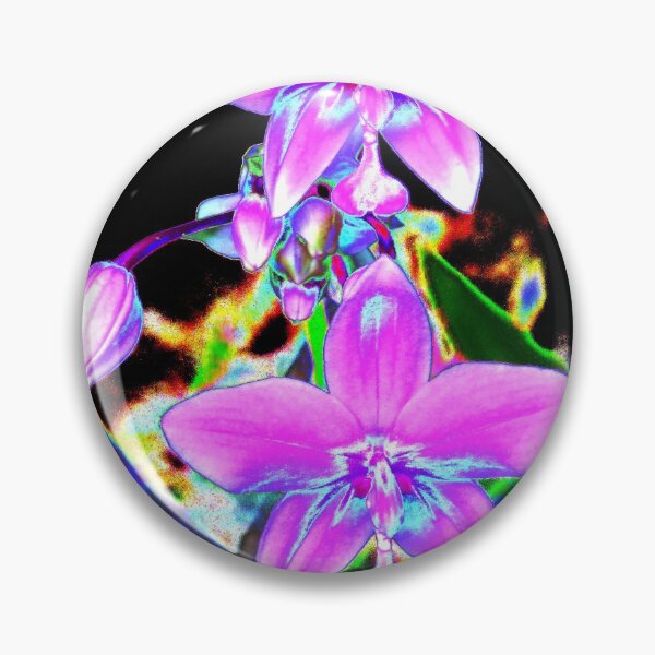 Item preview, Pink Orchid, digitized  designed and sold by ginnymac.