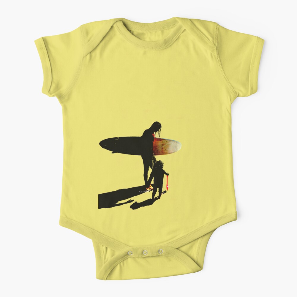 Surf Generations Tee Baby One Piece By Purpleelephant Redbubble