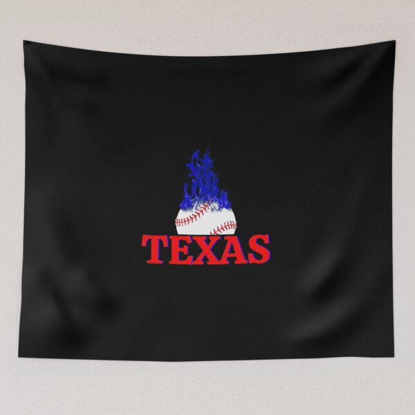 Item preview, Texas Baseball Fiery Fan Gift Design designed and sold by B1GSportswear.