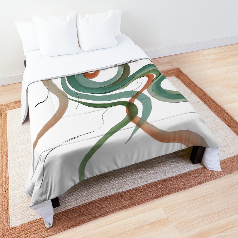 Item preview, Comforter designed and sold by KidSquidStudios.