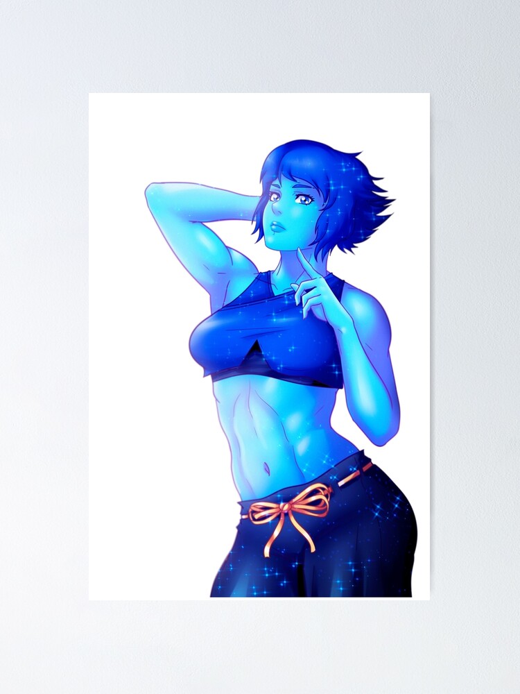 Pôster infográfico: Lapis Lazuli, de Steven Universe on Behance