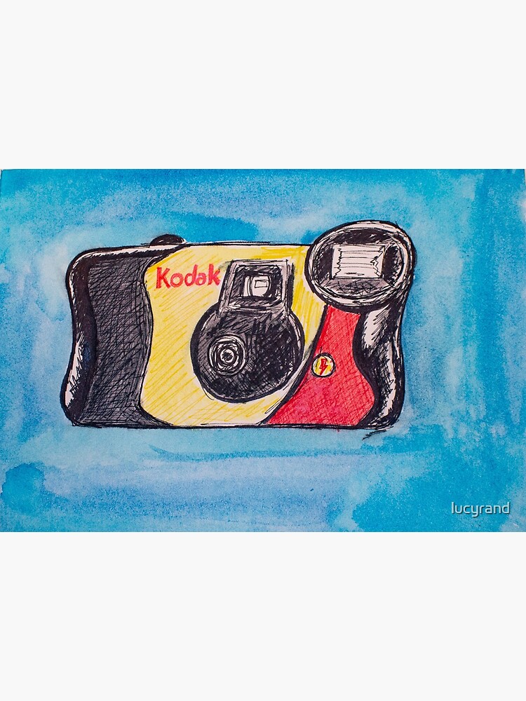 Lámina artística for Sale con la obra «Cámara desechable Kodak» de