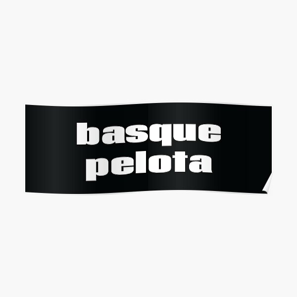 Pelote basque Pilota Pelota Vasca Pelote Basque Poster