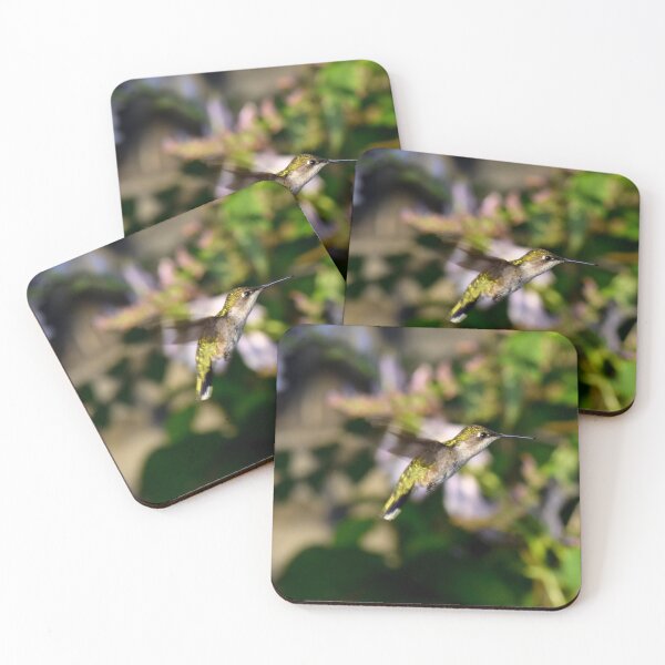 Item preview, Ruby-Throated Hummingbird hovering designed and sold by LJSparvero.