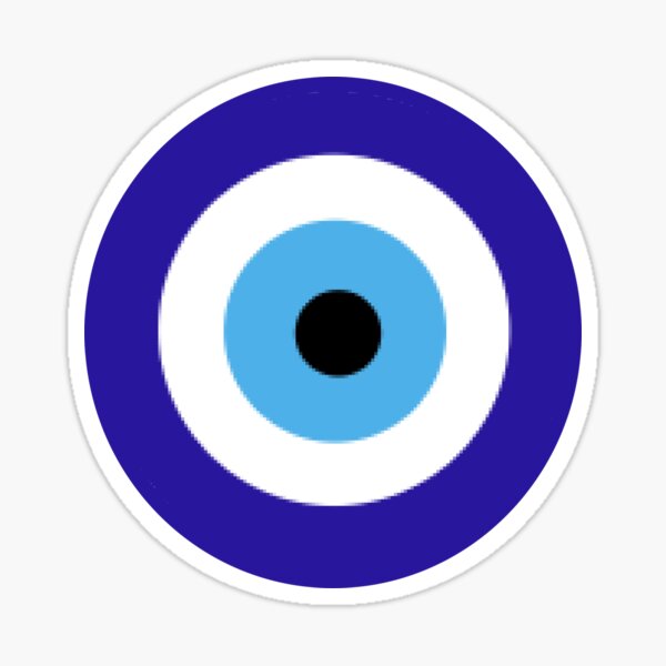 "Evil Eye" Sticker for Sale by jackieess | Redbubble