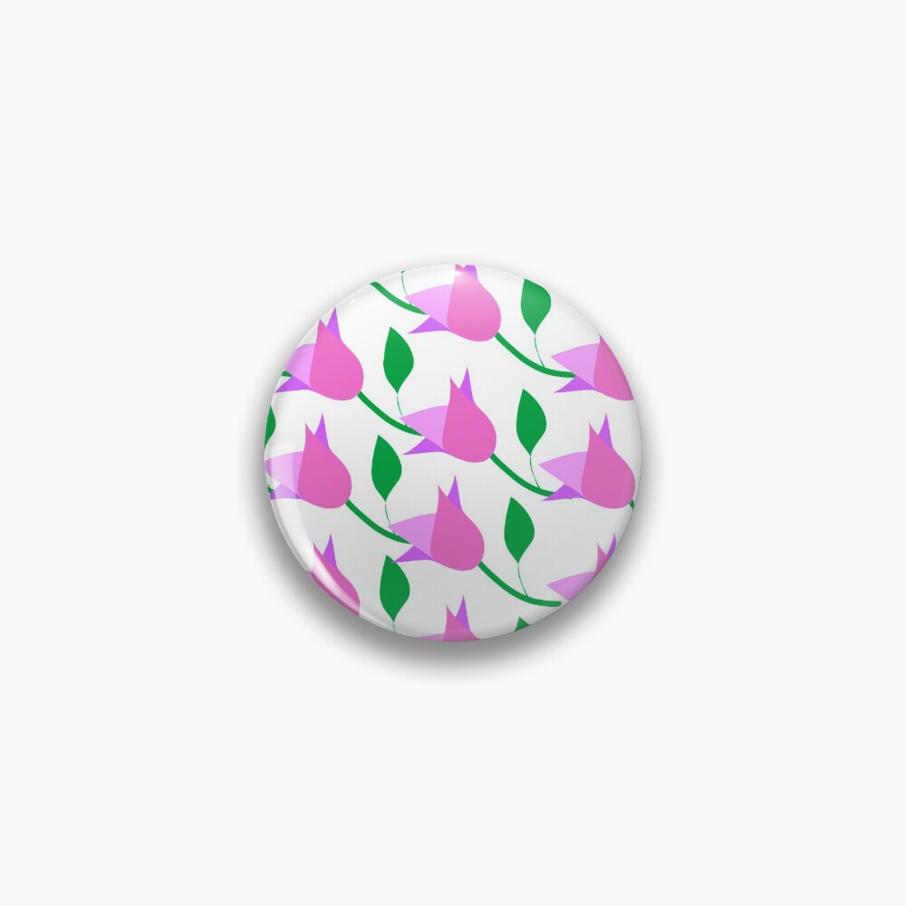 Flowery Design Pin
