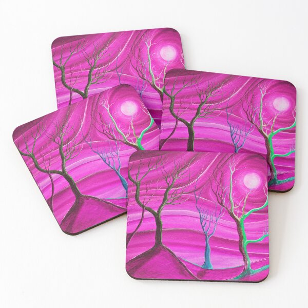 Item preview, Trees on a pink planet designed and sold by Kissart.