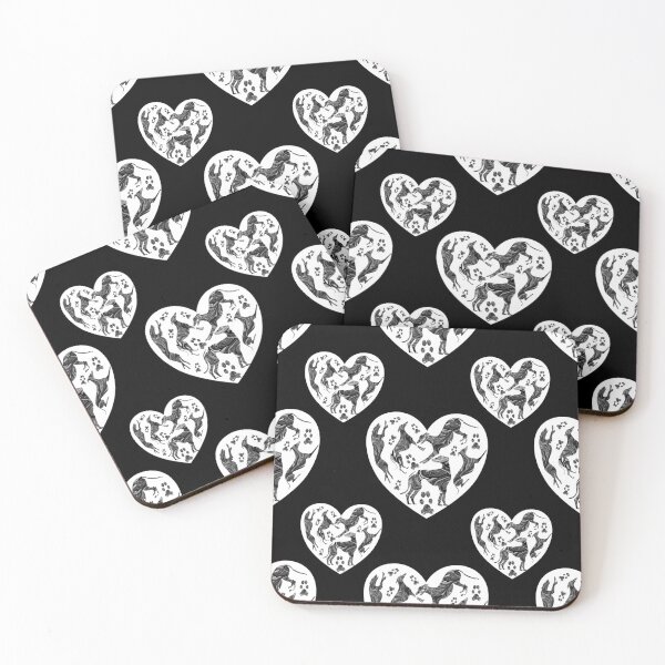 Item preview, Greyt Marble Greyhound Heart Combo designed and sold by GreytGraphicals.