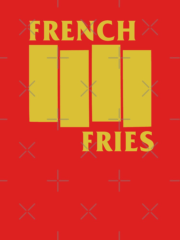 Thumbnail 7 of 7, Classic T-Shirt, French Fries designed and sold by ErikVogt.