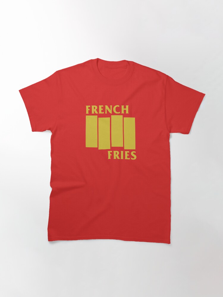 Thumbnail 3 of 7, Classic T-Shirt, French Fries designed and sold by ErikVogt.