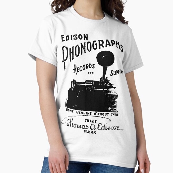 Item preview, Edison Phonographs, Records, and Supplies designed and sold by ZD.