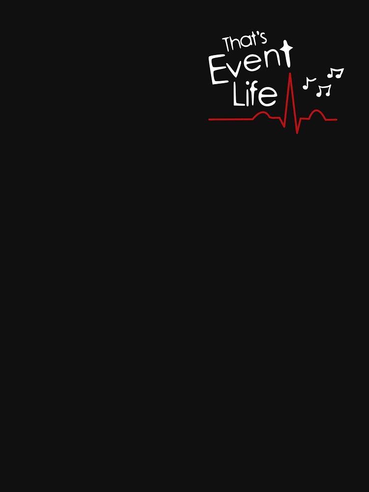 That's Event Life (White/Red) by ThatsEventLife