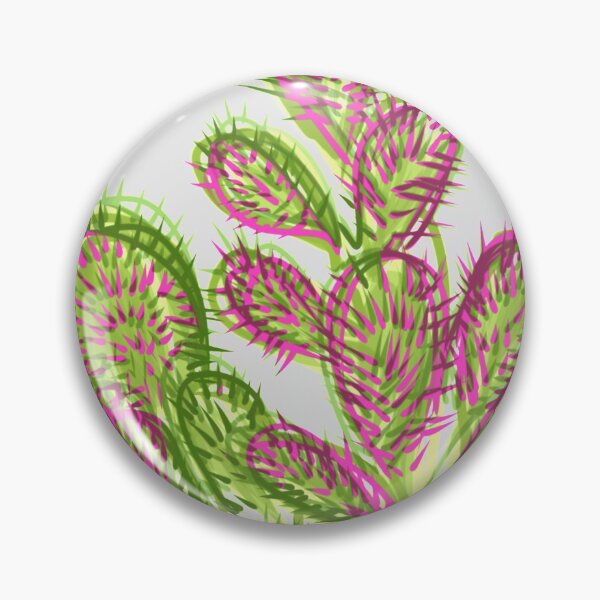 Artikelvorschau, Feigenkaktus Pink Cactus Nopal entworfen und verkauft von meganelizdraws.