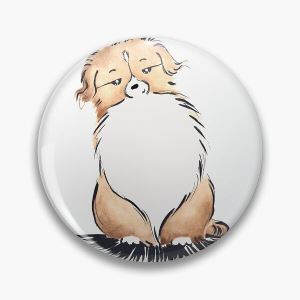 Item preview, Cute Adorable Sable Tibbie Design designed and sold by Monica C. Webster.