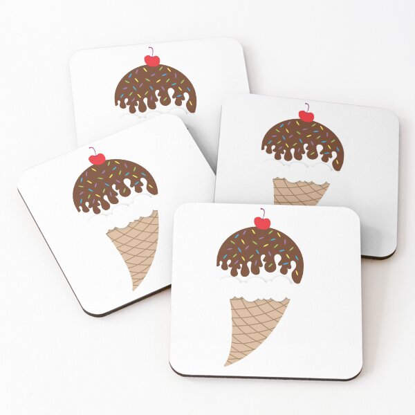 Item preview, Chocolate Ice Cream Cone designed and sold by WildRabbit.
