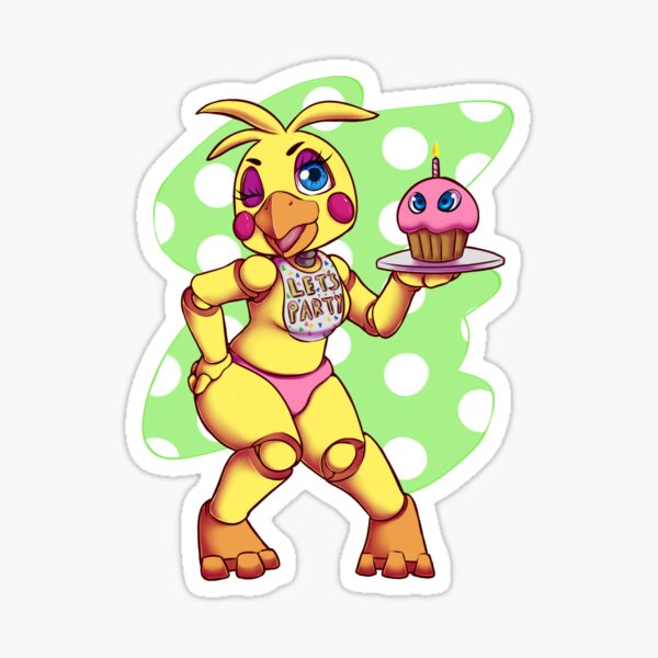 Five Nights at Freddy's - Toy Chica - Freddy - Sticker