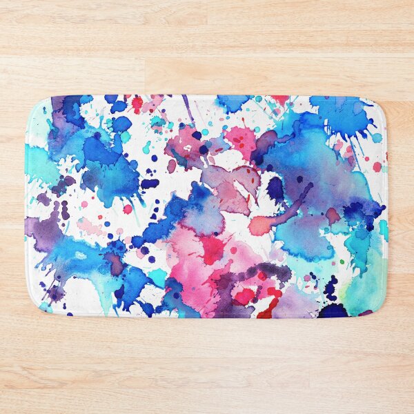 Item preview, Purple, Pink and Blue Watercolour Splatter designed and sold by SaltySerenity.