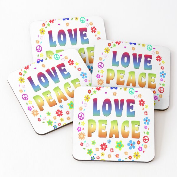 Item preview, Peace Sign Love 70s Hippie Costume designed and sold by MegumiSwift.