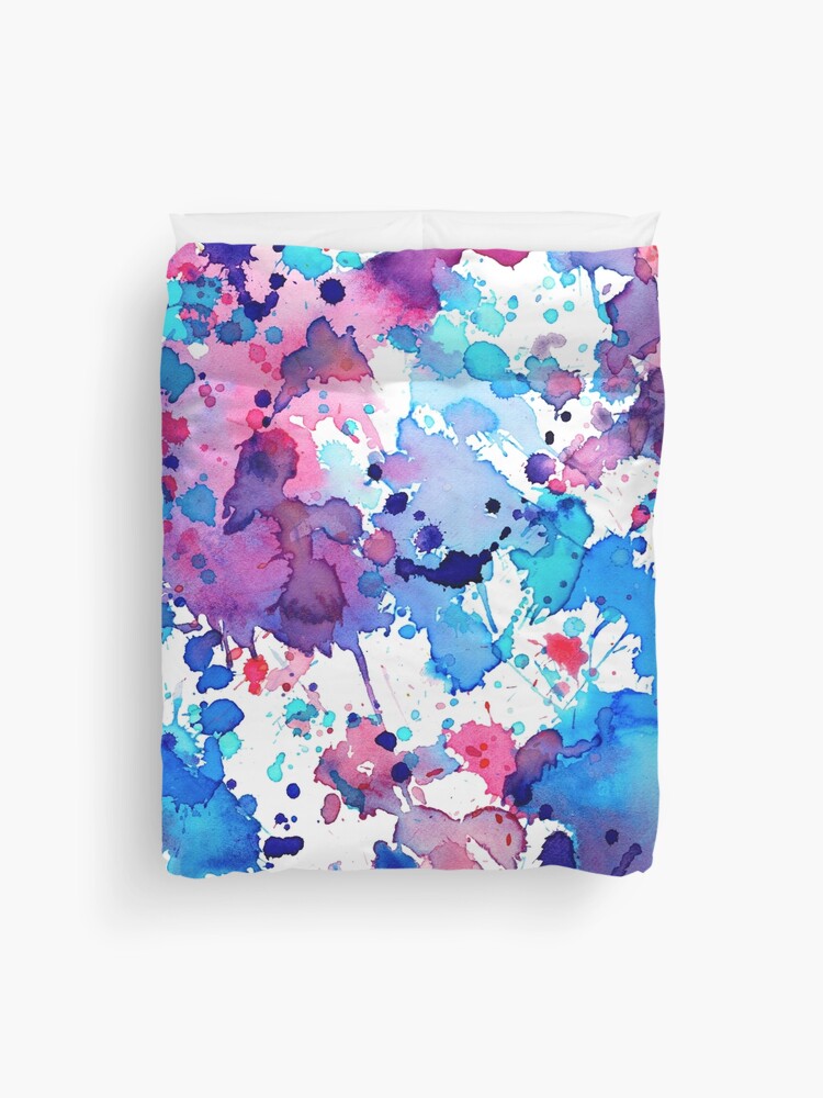 watercolour duvet cover