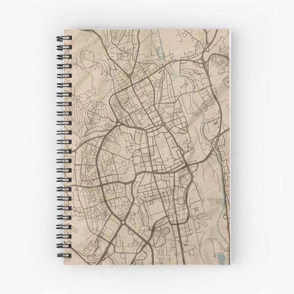 Item preview, Kosice Sepia Map designed and sold by CPTVDesign.