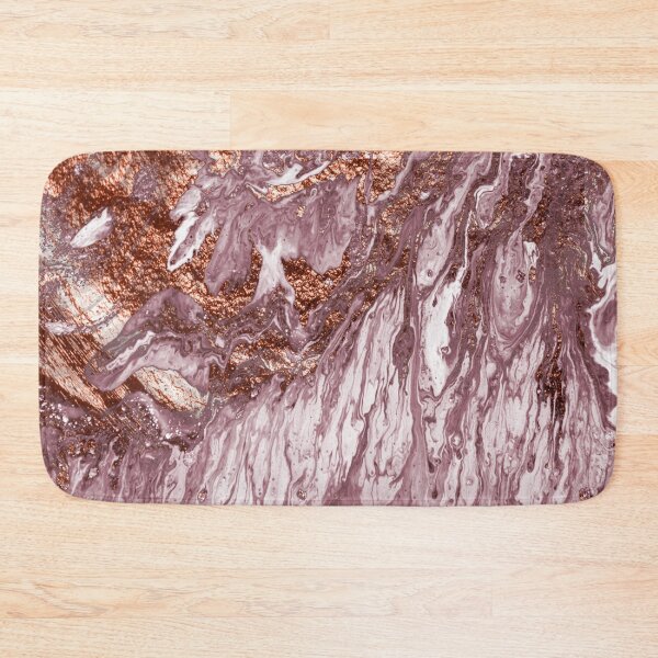 Item preview, Rose gold marble rush - ritzy copper designed and sold by marbleco.