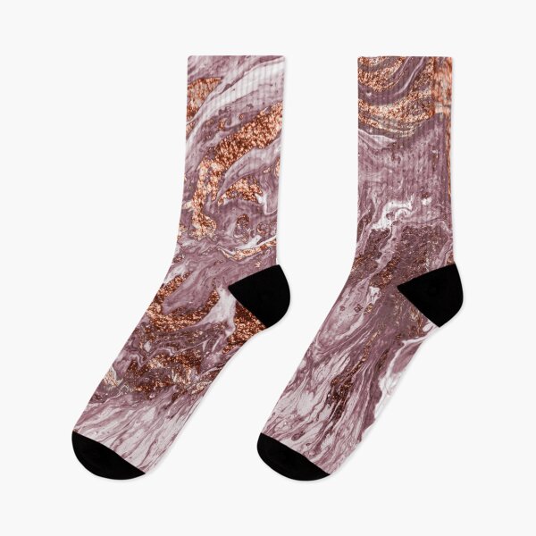 Item preview, Rose gold marble rush - ritzy copper designed and sold by marbleco.