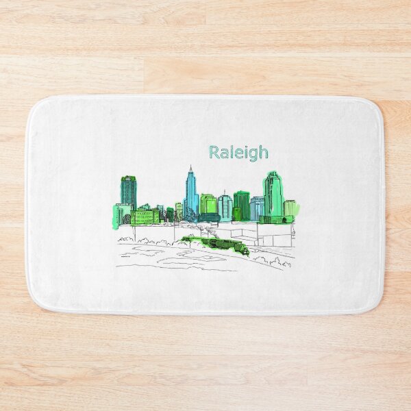 Item preview, Raleigh NC downtown ink drawing designed and sold by Tommy Midyette.