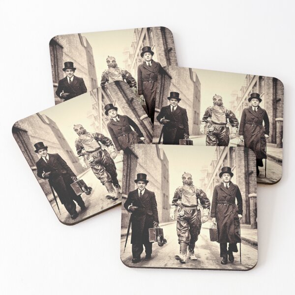 Item preview, Vintage Mask Photo 3 Men In Town designed and sold by pushka3.