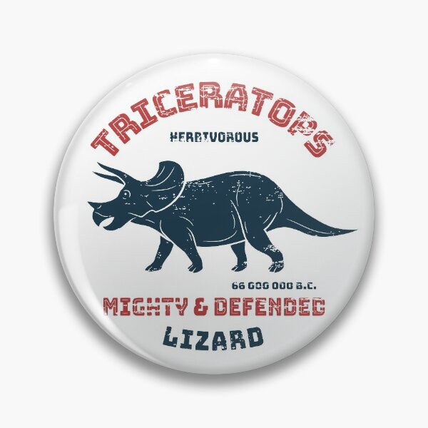 Item preview, Mighty Lizard Triceratops Dinosaur designed and sold by Pink Pineapple Works.