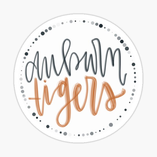 AU- Circle Sticker