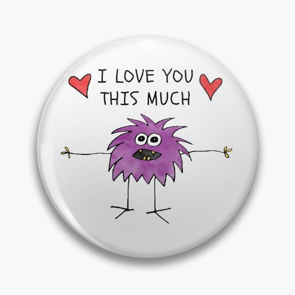 Item preview, ab014-9 I love you this much designed and sold by DuckyRubin.