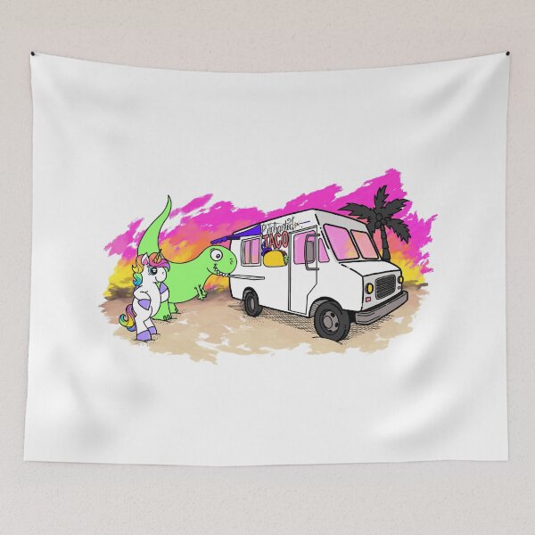Item preview, Unicorns, Dinosaurs, and Taco Trucks. Oh My! designed and sold by scholtenart.