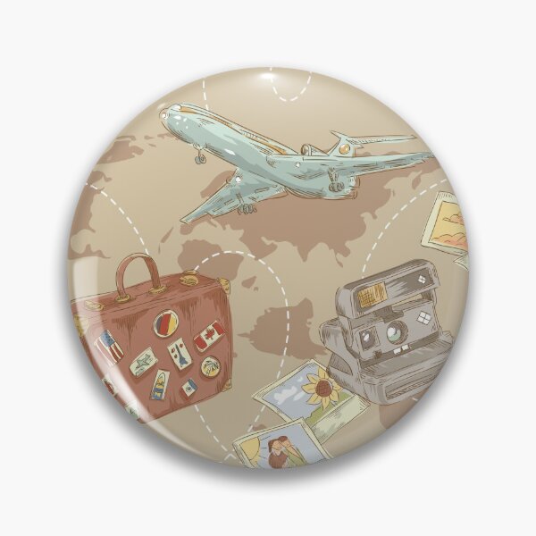 Item preview, Travel The World  designed and sold by Pink Pineapple Works.