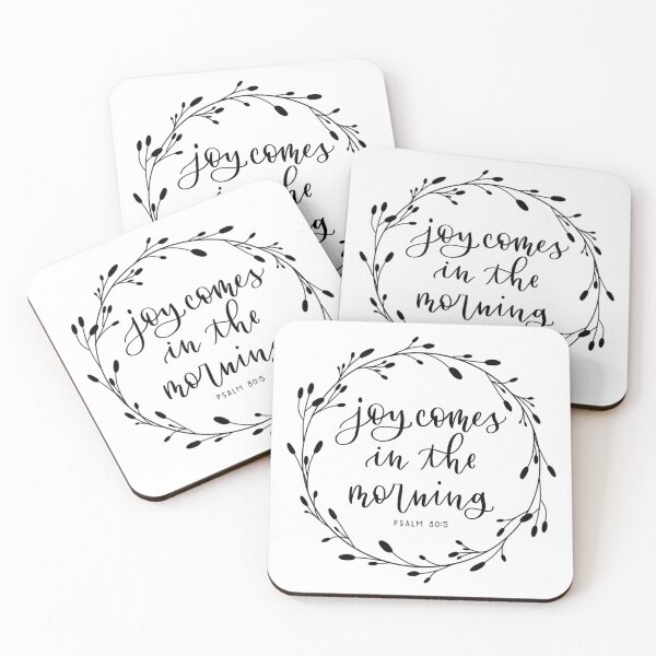 Item preview, Joy Comes In The Morning designed and sold by TheJoyfulLilyCo.