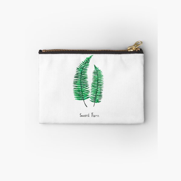 Item preview, hand painted sword fern watercolor  designed and sold by ColorandColor.