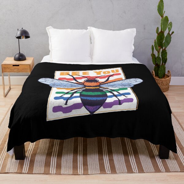 Item preview, Cita de LGBTQ + Pride "Bee You" designed and sold by HiFiTees.