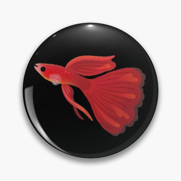 Item preview, Red guppy designed and sold by pikaole.