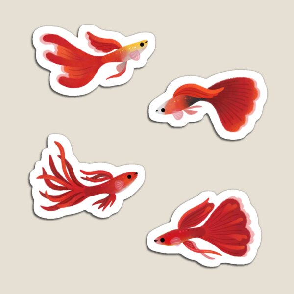 Item preview, Roter Guppy designed and sold by pikaole.